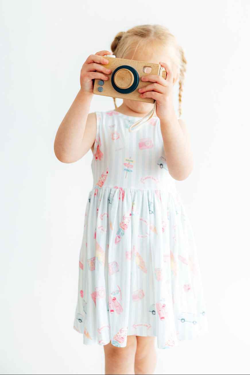Malibu Girl Tank Twirl Dress