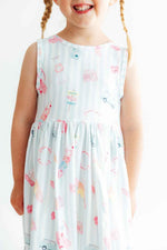 Malibu Girl Tank Twirl Dress