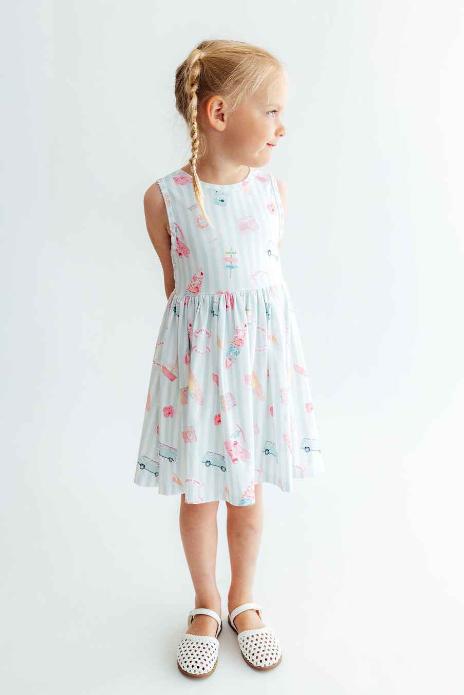 Malibu Girl Tank Twirl Dress
