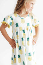 Pineapple Pom Pom Dress