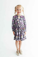 Trick or Treat L/S Pocket Twirl Dress