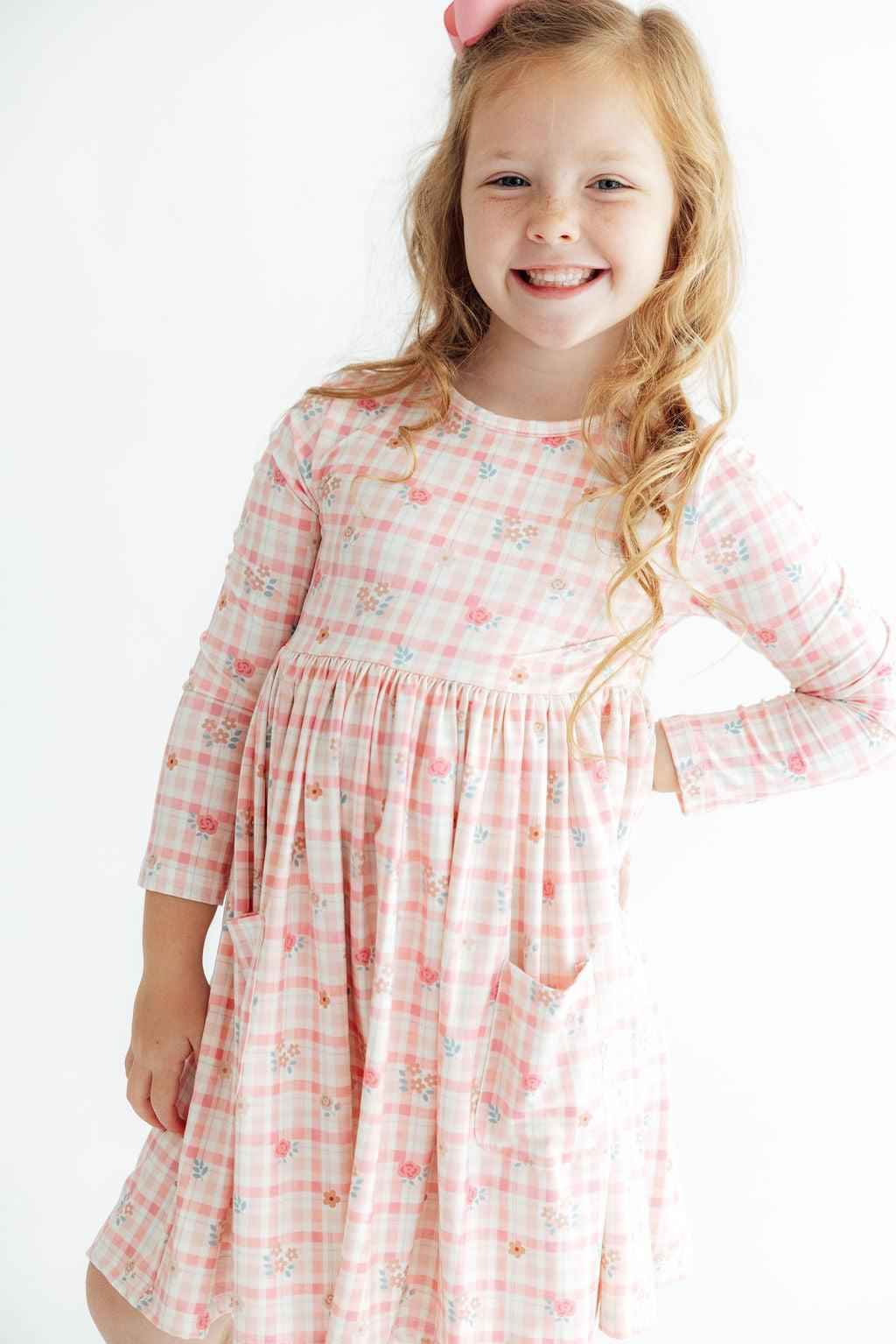 Off the Grid L/S Pocket Twirl Dress