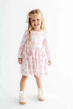 Pawsitively Spooky L/S Pocket Twirl Dress