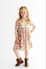 Fall Harvest L/S Pocket Twirl Dress