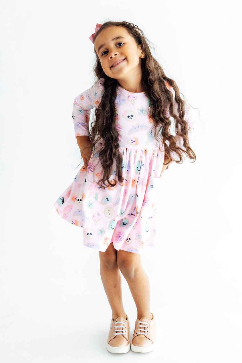Sugar Rush L/S Pocket Twirl Dress