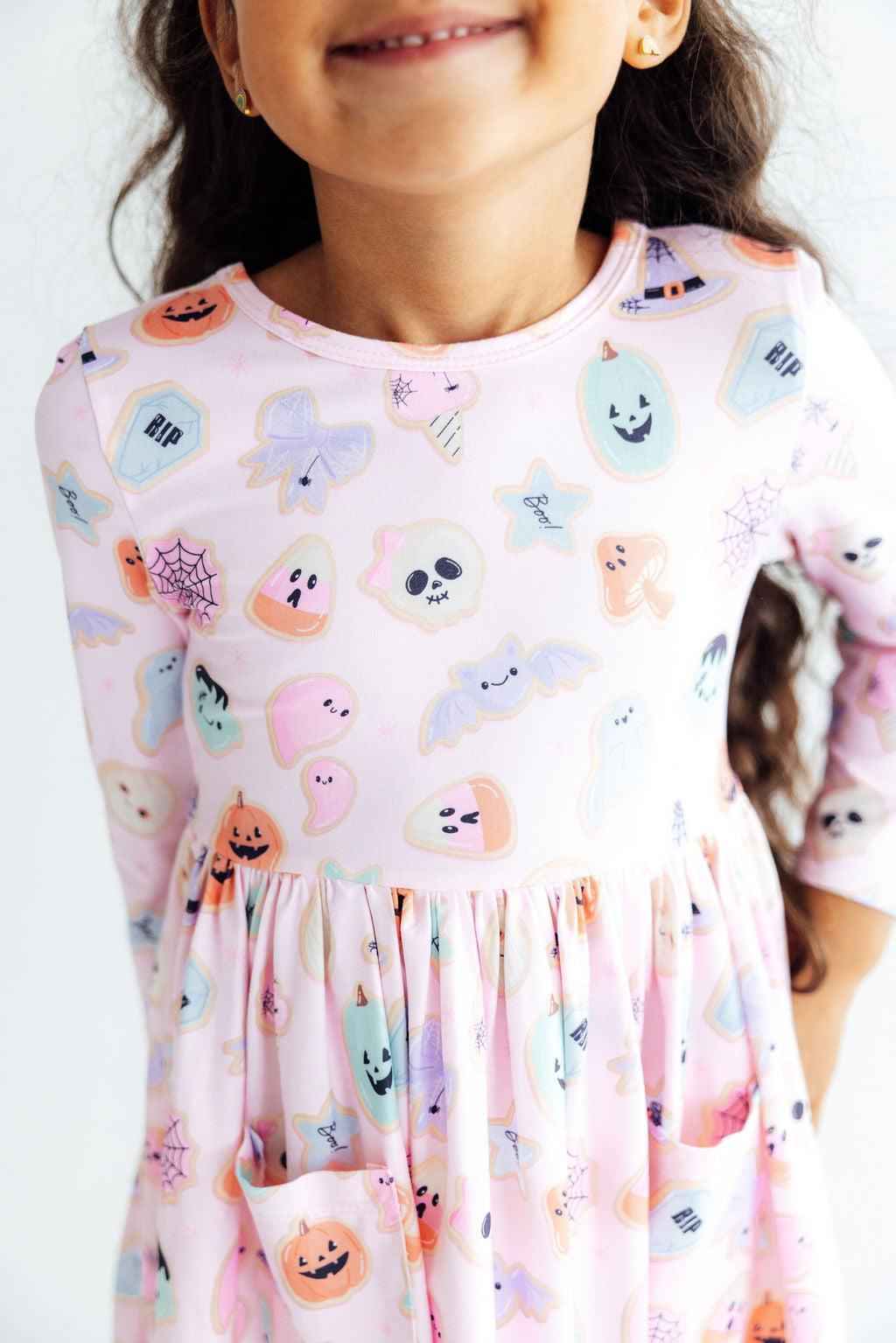 Sugar Rush L/S Pocket Twirl Dress