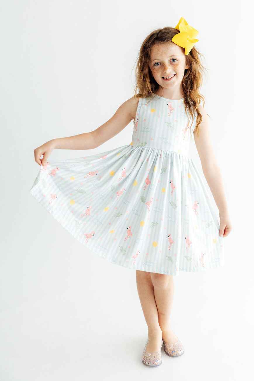 Beach Bum Tank Twirl Dress