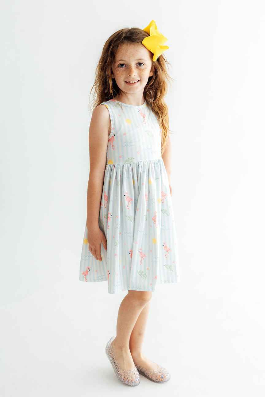 Beach Bum Tank Twirl Dress