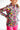 Flexible Floral Full-Zip Ruffle Active Jacket