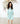 Sage 3/4 Sleeve Pocket Twirl Dress