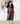 Vintage Violet 3/4 Sleeve Pocket Twirl Dress