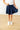 Navy Twirl Skort