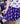 TCU Purple Frog Ruffle Twirl Skort