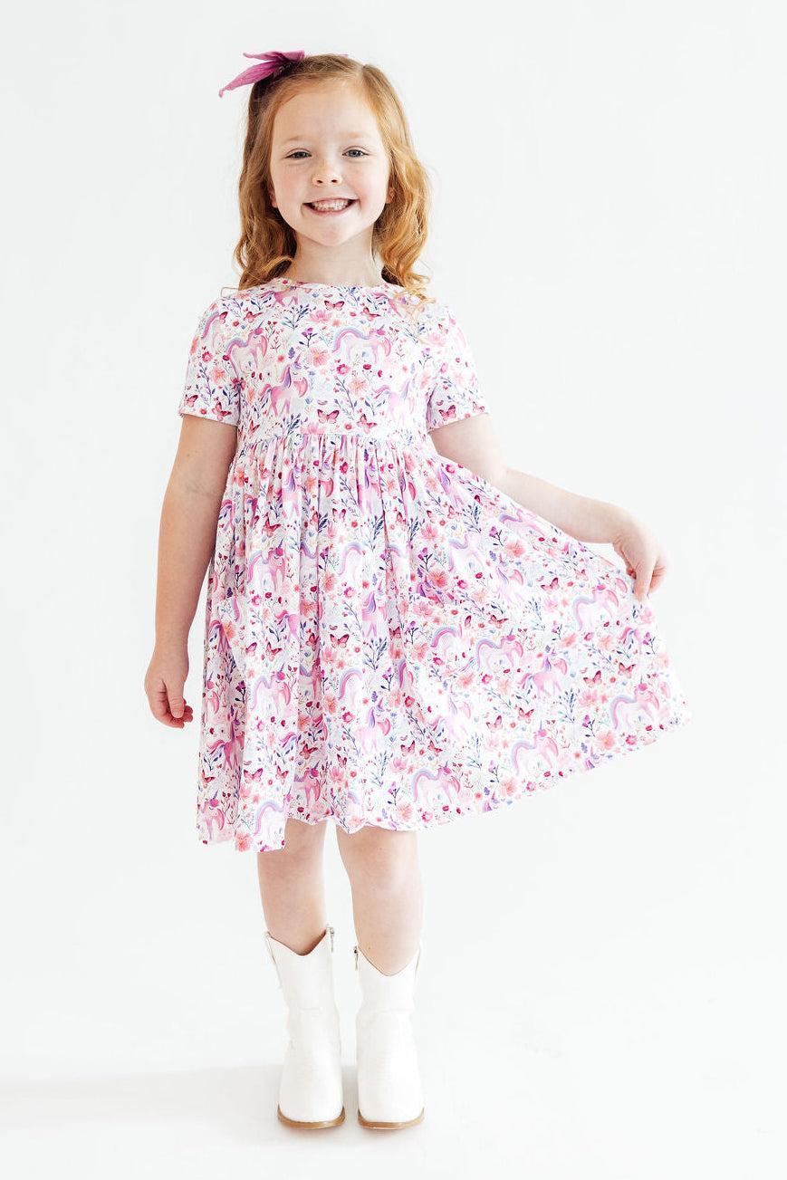 Whimsical Woods S/S Pocket Twirl Dress - Image 5