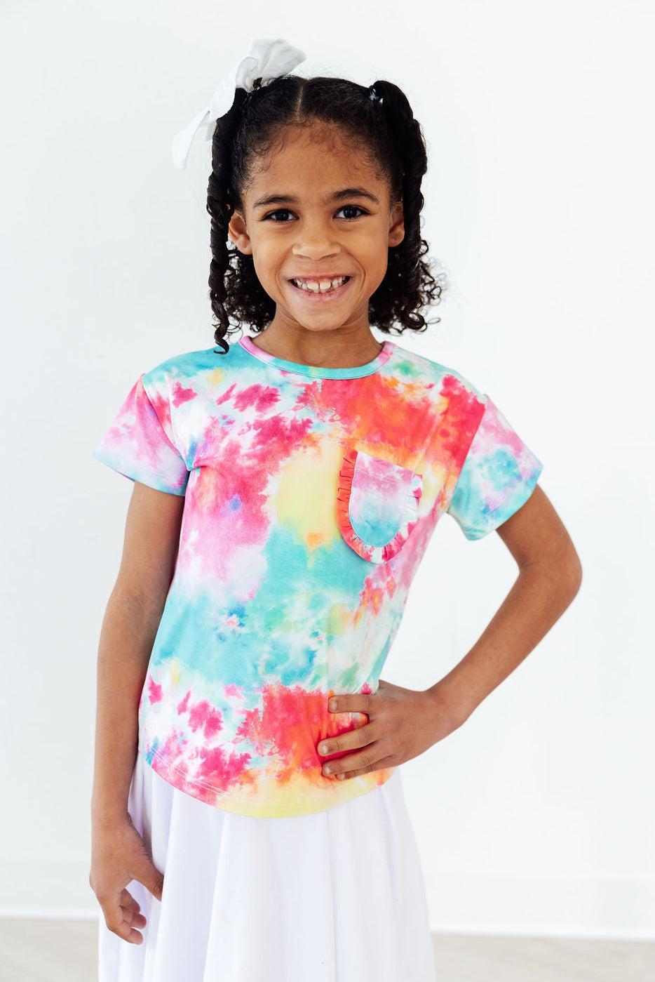 Far Out Ruffle Pocket Tee - Image 3