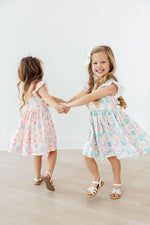 Fluttering Butterflies Flutter Sleeve Twirl Dress - Image 2
