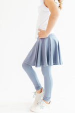 Dusty Blue Twirl Skegging - Image 2