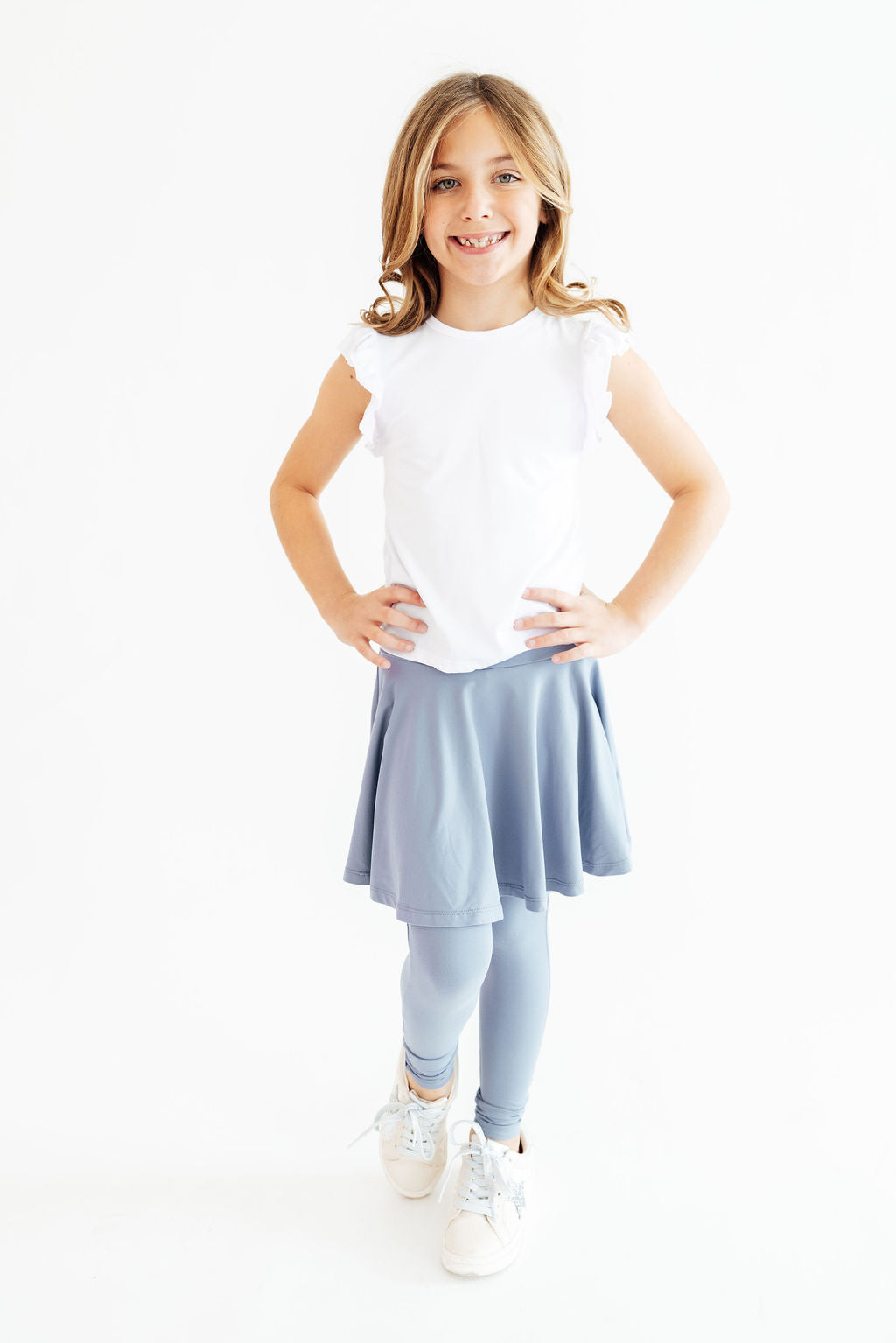Dusty Blue Twirl Skegging - Image 3