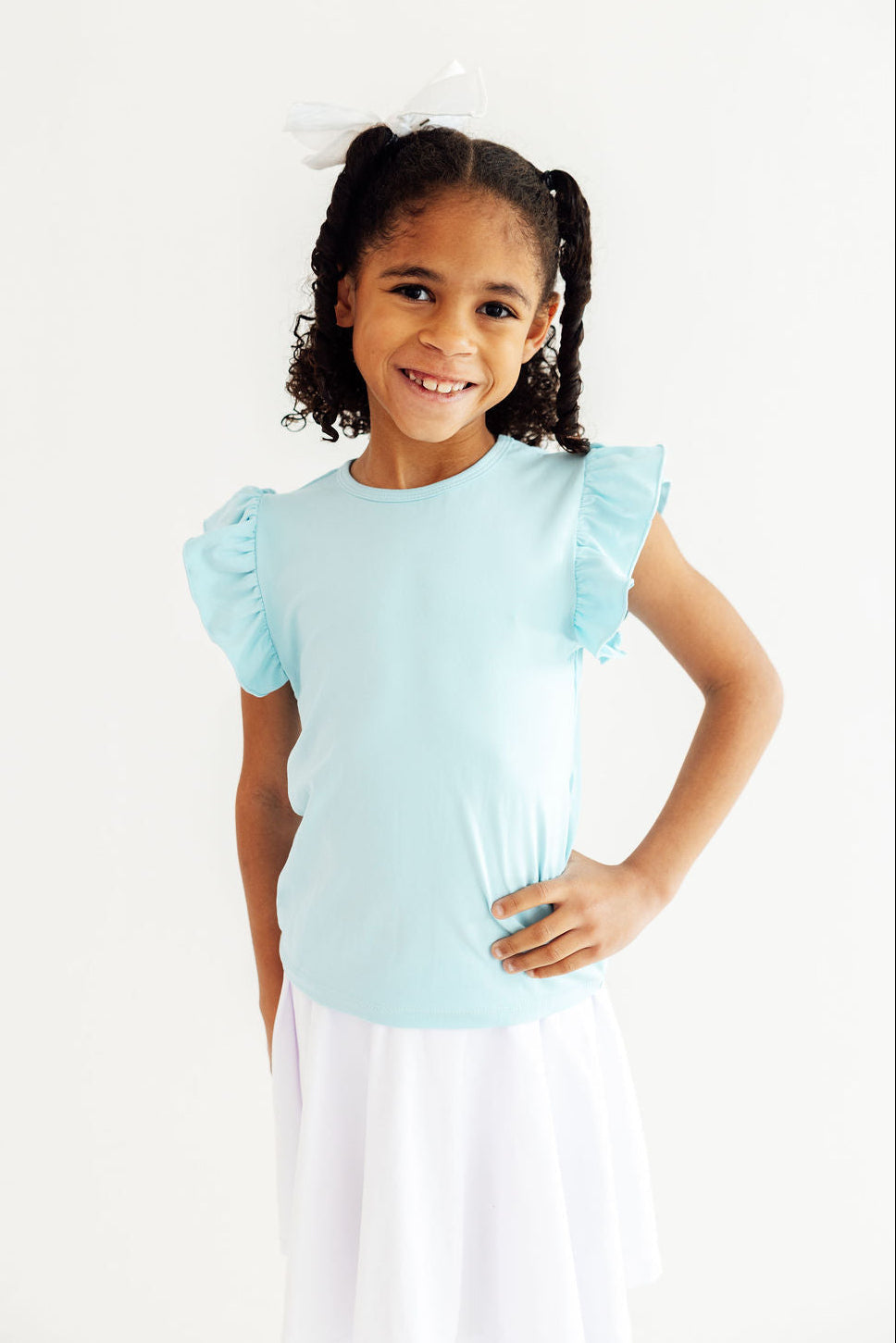 Bluebird S/S Ruffle Tee - Image 2