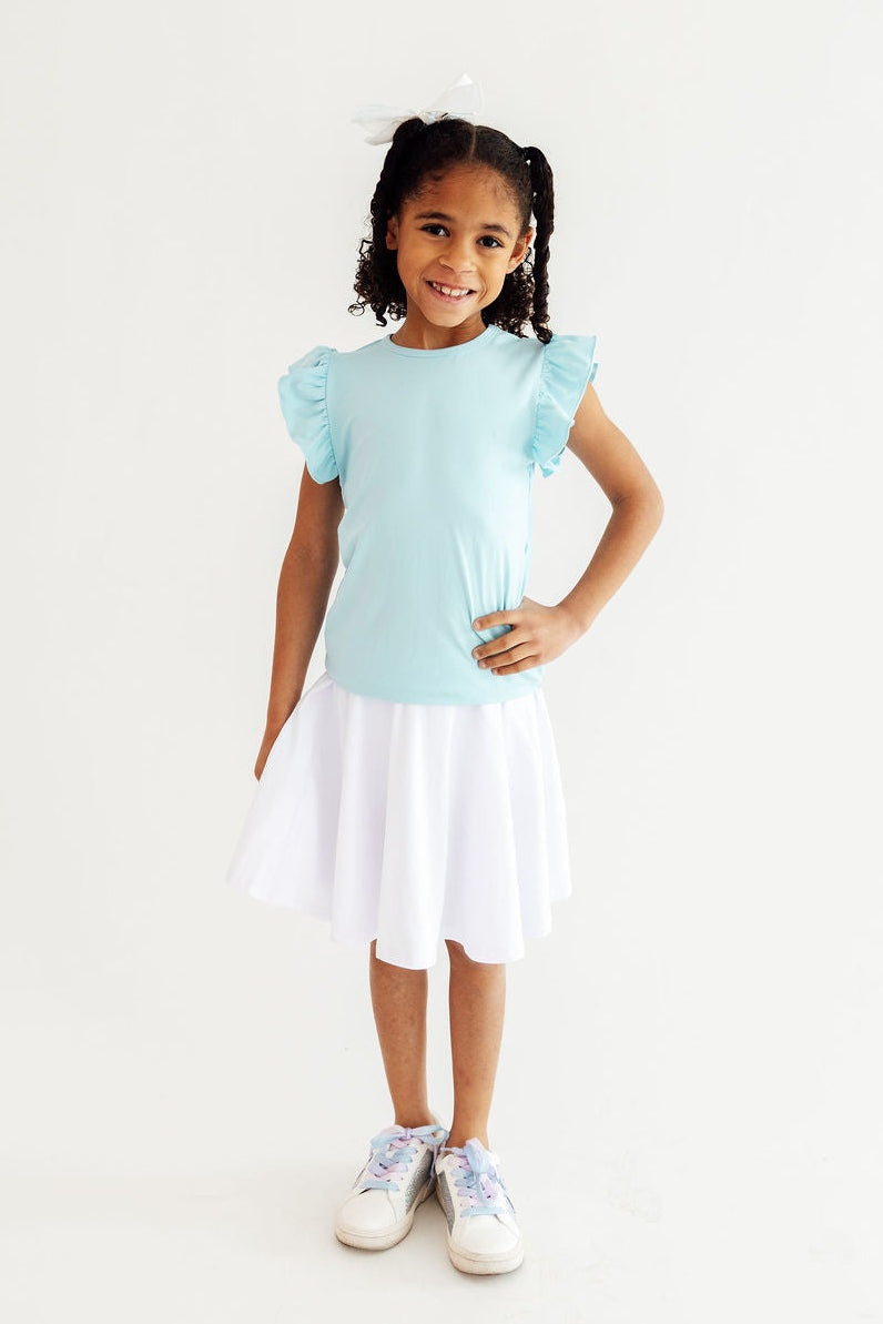 Bluebird S/S Ruffle Tee - Image 3
