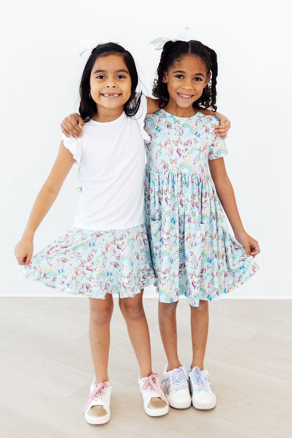 Unicorn Queen Ruffle Twirl Skort - Image 2