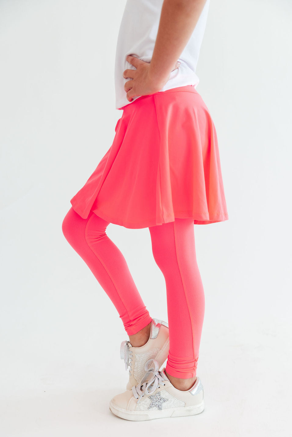 Neon Pink Twirl Skegging - Image 3