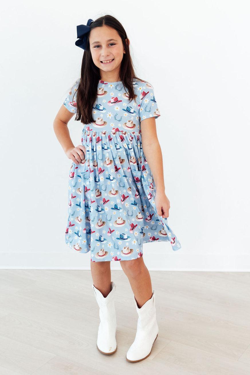 Tip Your Hat S/S Pocket Twirl Dress - Image 3