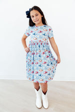 Tip Your Hat S/S Pocket Twirl Dress - Image 4
