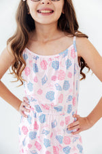 Sandy Shells Strappy Play Romper - Image 5