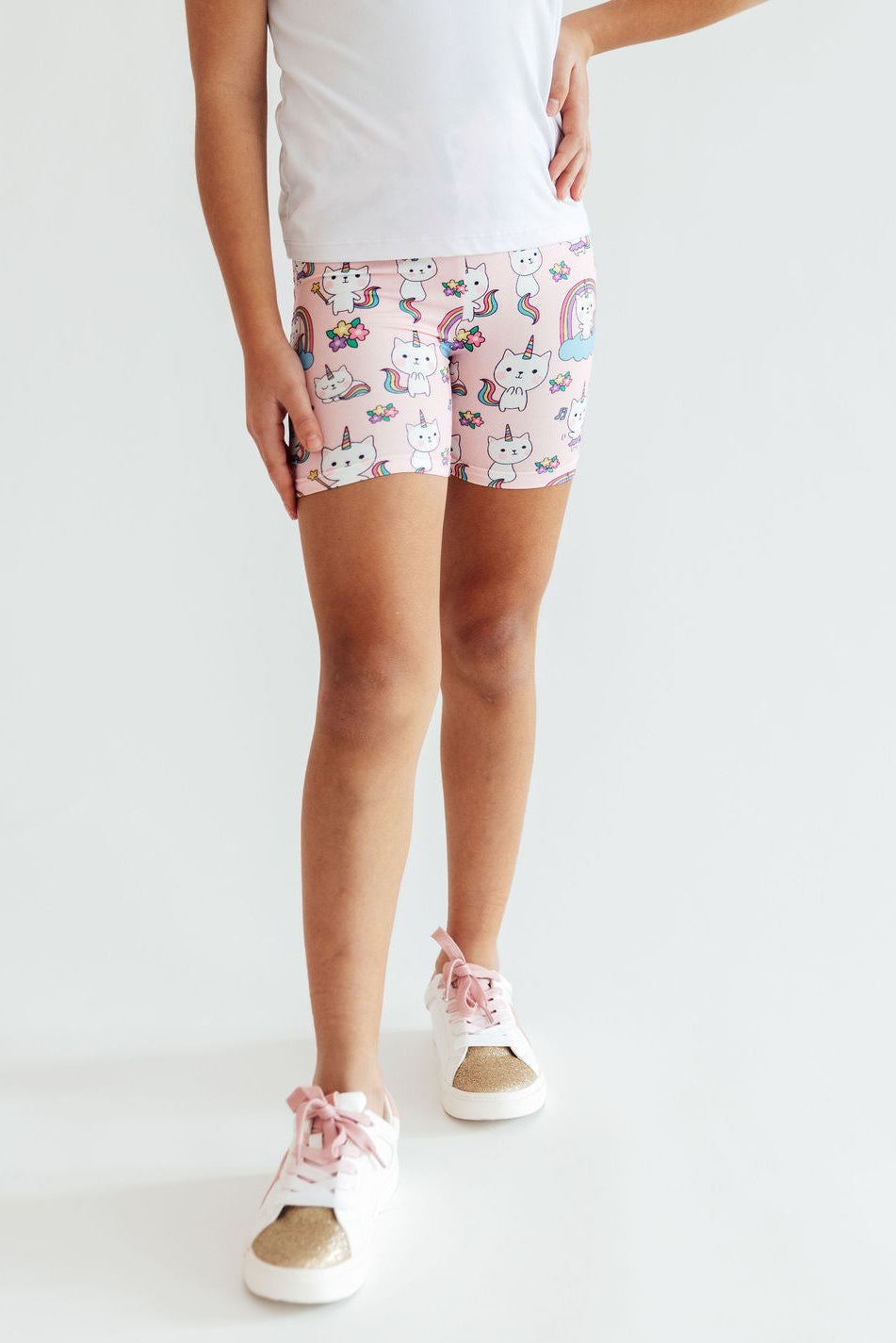 Rainbow Purr-fection Twirl Shorts - Image 2