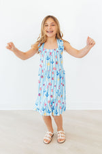 Tidepool Treasures Ruffle Cross Back Dress - Image 5