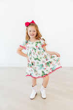 Cute Cactus Pom Pom Dress - Image 7
