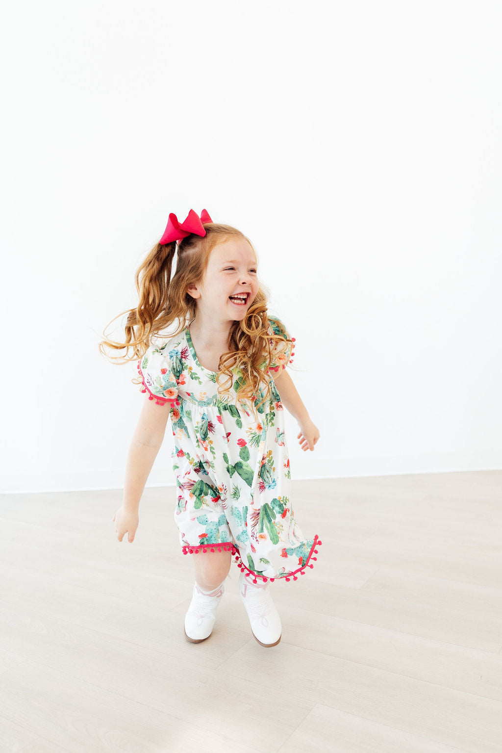 Cute Cactus Pom Pom Dress - Image 9