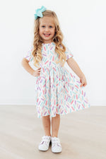 Color Crayons S/S Pocket Twirl Dress - Image 3