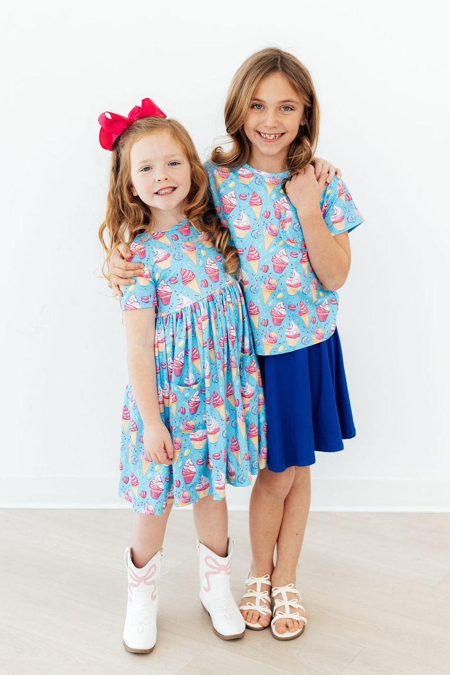 Delightful Desserts S/S Pocket Twirl Dress - Image 2
