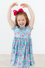 Delightful Desserts S/S Pocket Twirl Dress - Image 4