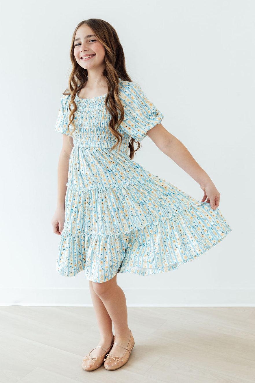 Buttercup Blooms Smocked Ruffle Dress - Image 4