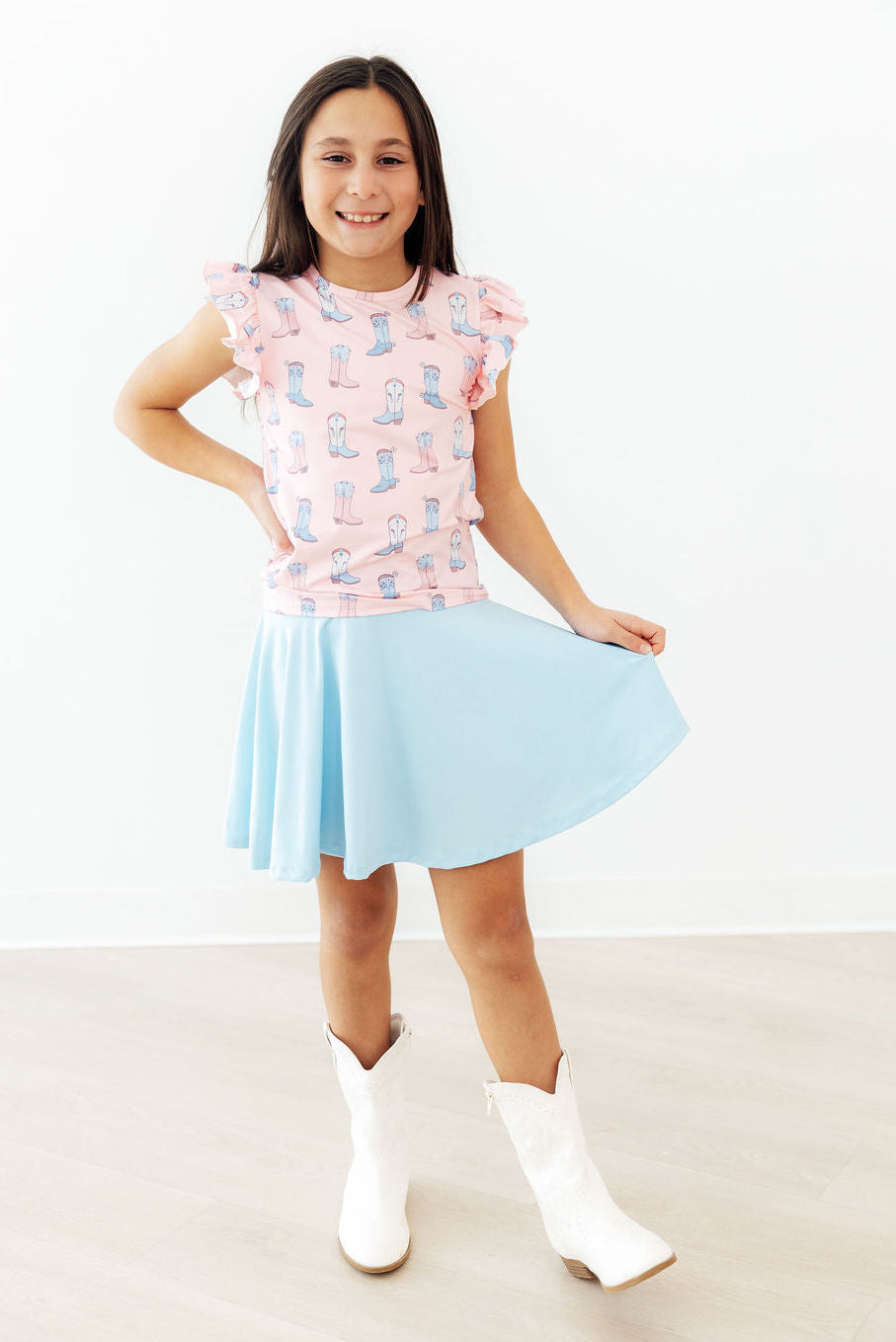 Ribbons & Rodeos S/S Ruffle Tee - Image 4