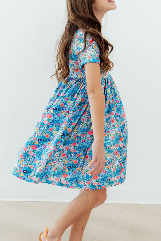Blooming in Wonderland S/S Pocket Twirl Dress - Image 3