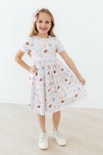 Game Day Girlie S/S Pocket Twirl Dress - Image 3