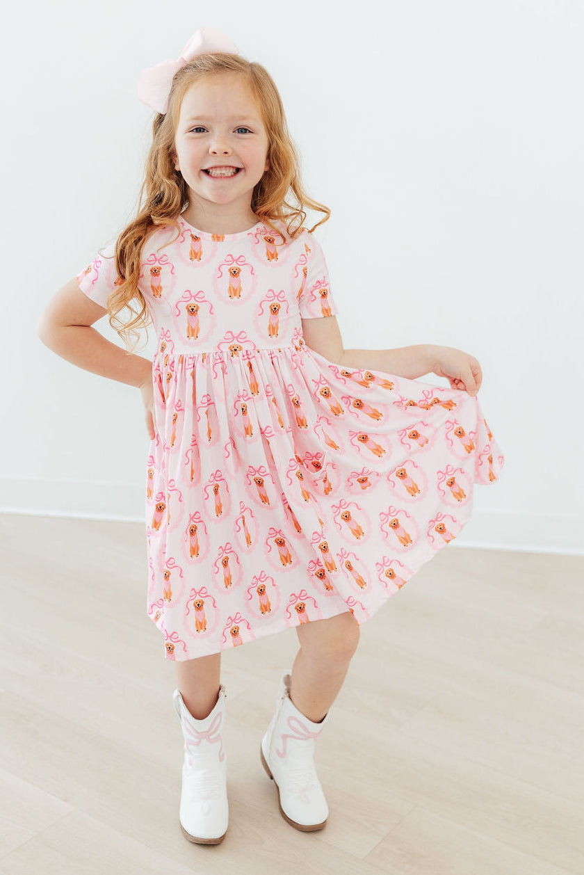Girl's Best Friend S/S Pocket Twirl Dress - Image 2