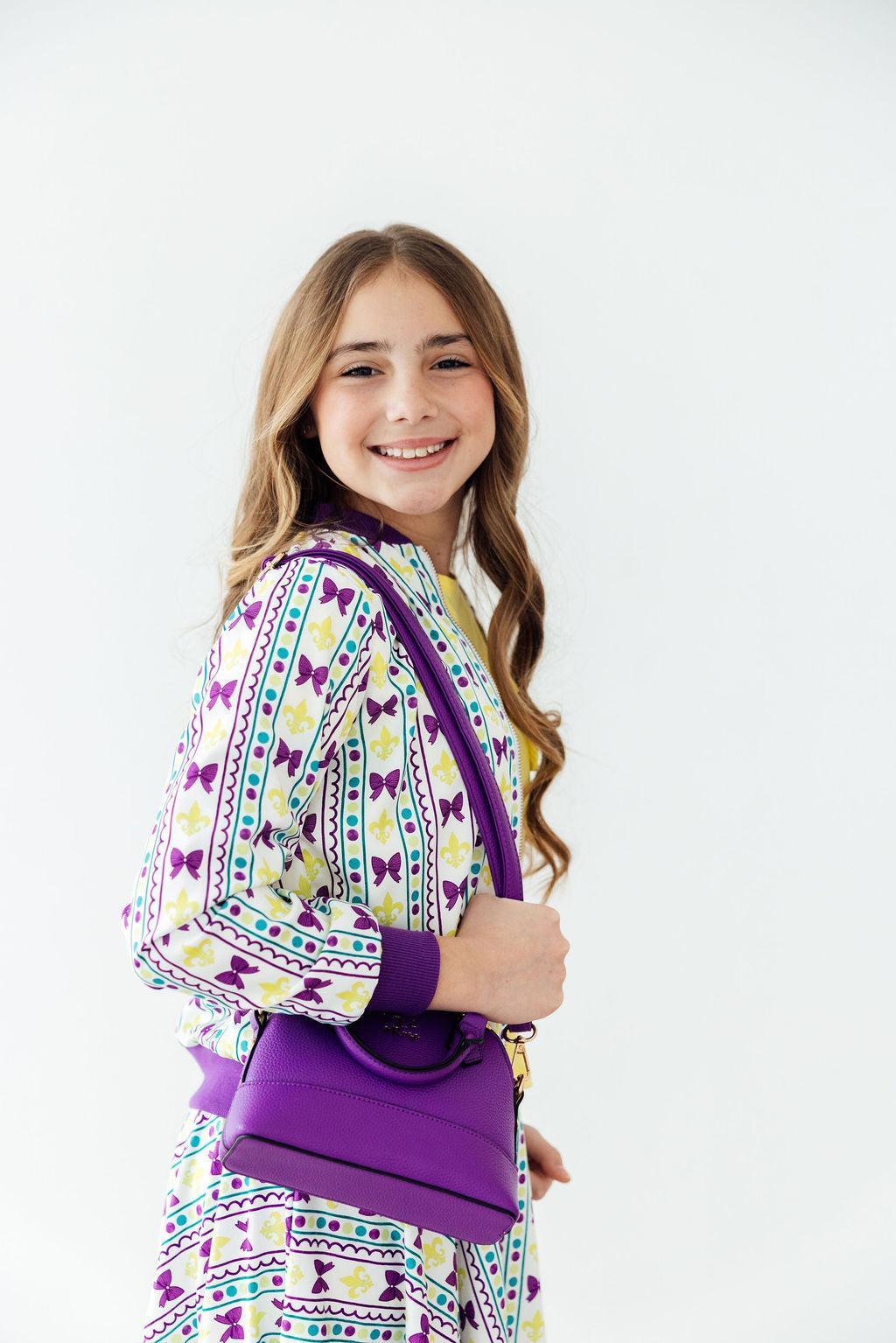 Mardi Gras Satin Jacket - Image 2