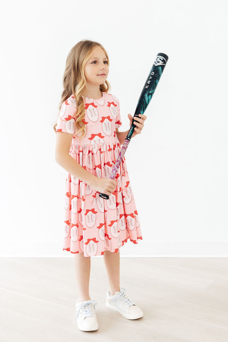 Pitcher Perfect S/S Pocket Twirl Dress - Image 3