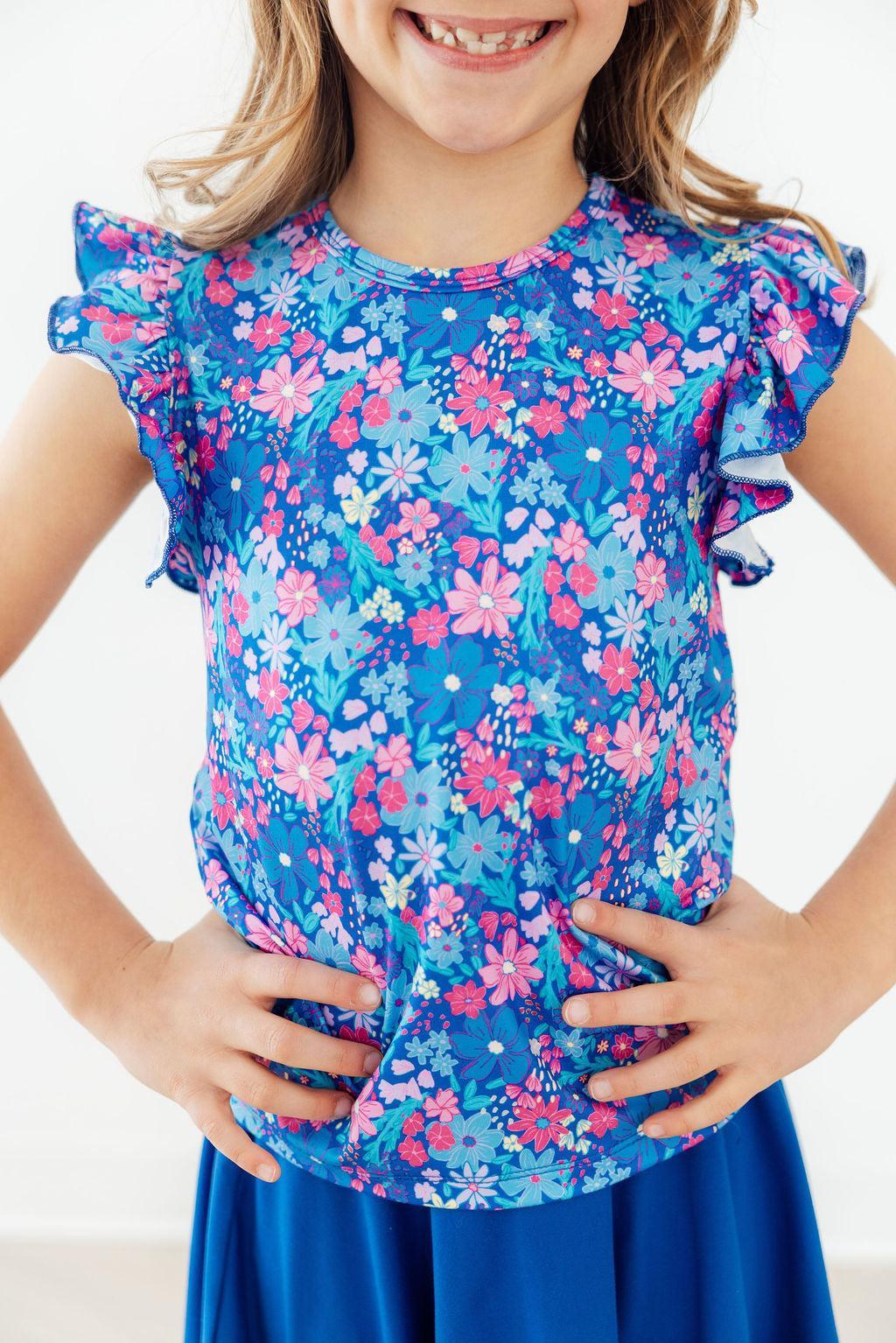 Dreaming Daisies S/S Ruffle Tee - Image 3