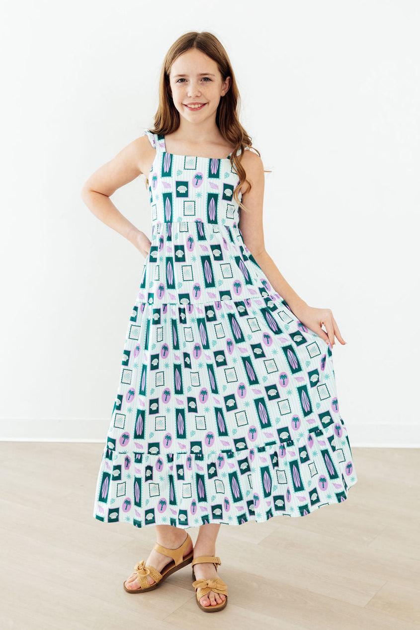 Surfer Girl Ruffle Maxi Dress - Image 6
