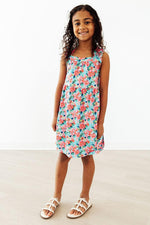 Petals in Paradise Ruffle Cross Back Dress - Image 2