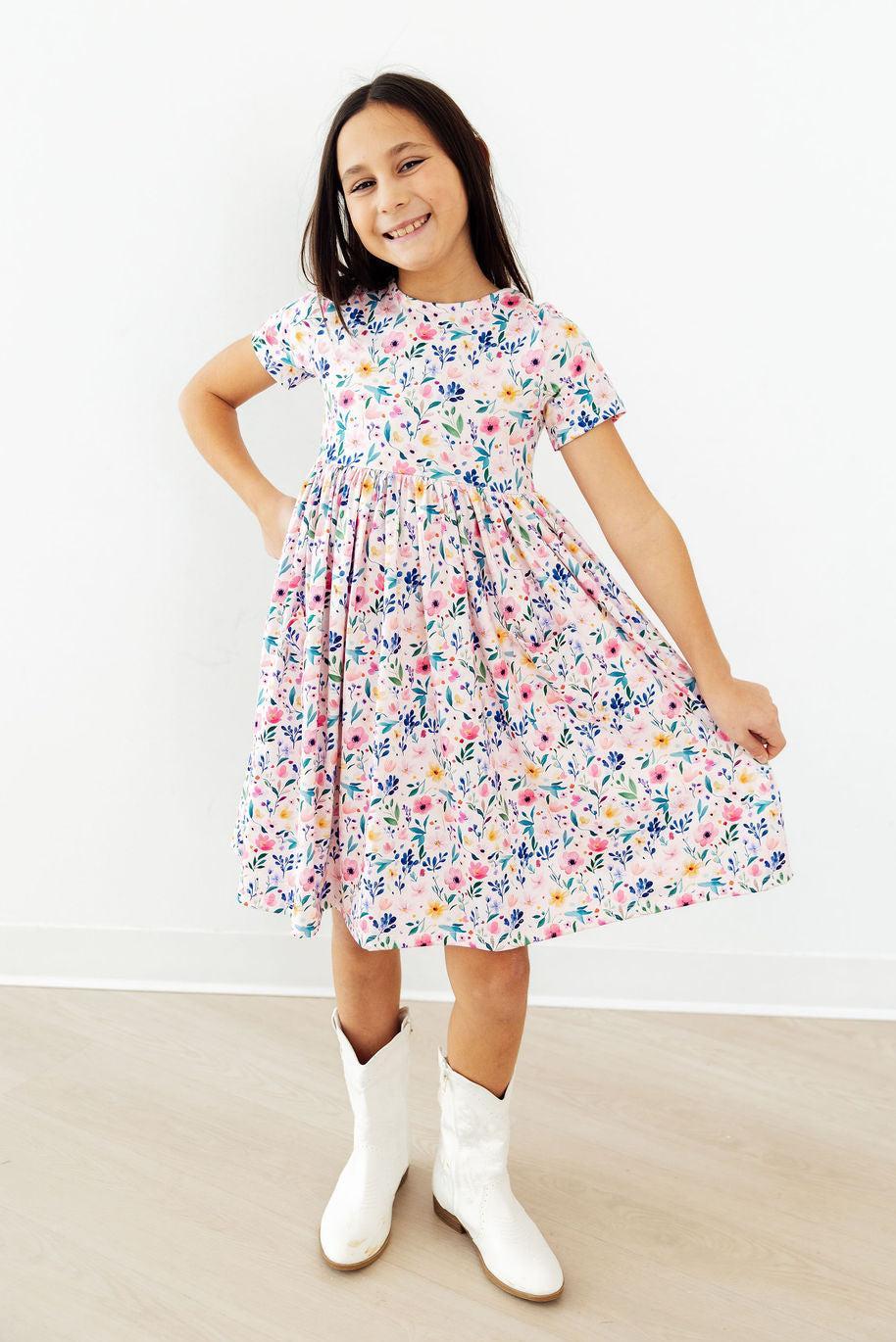 Morning Meadows S/S Pocket Twirl Dress - Image 6