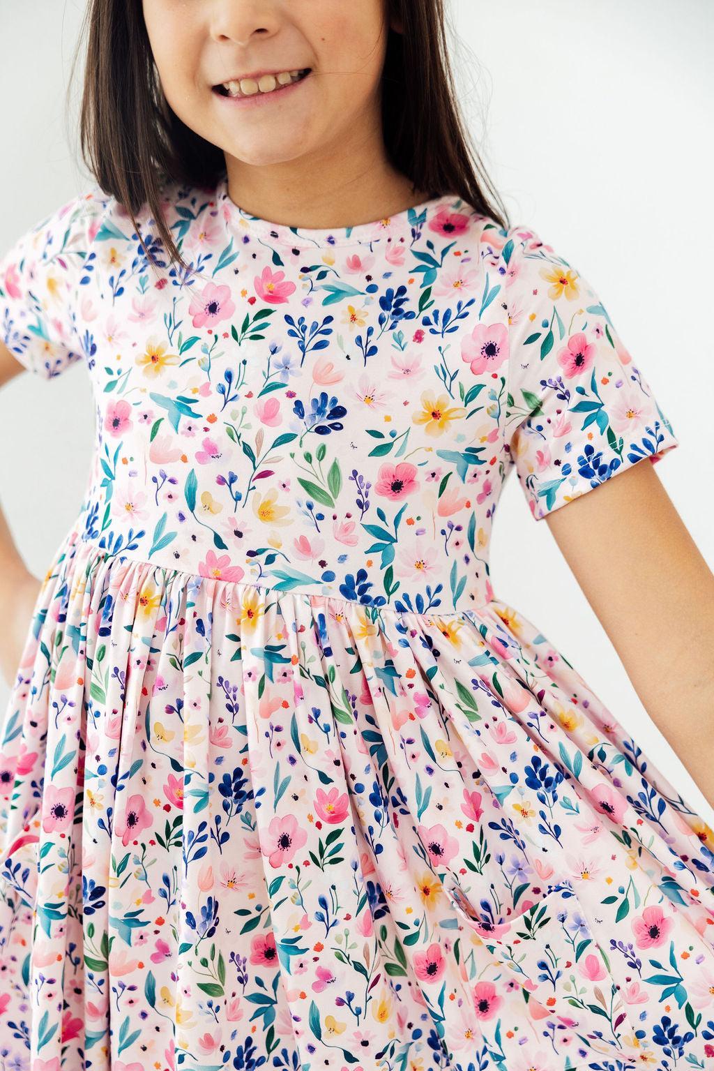 Morning Meadows S/S Pocket Twirl Dress - Image 4