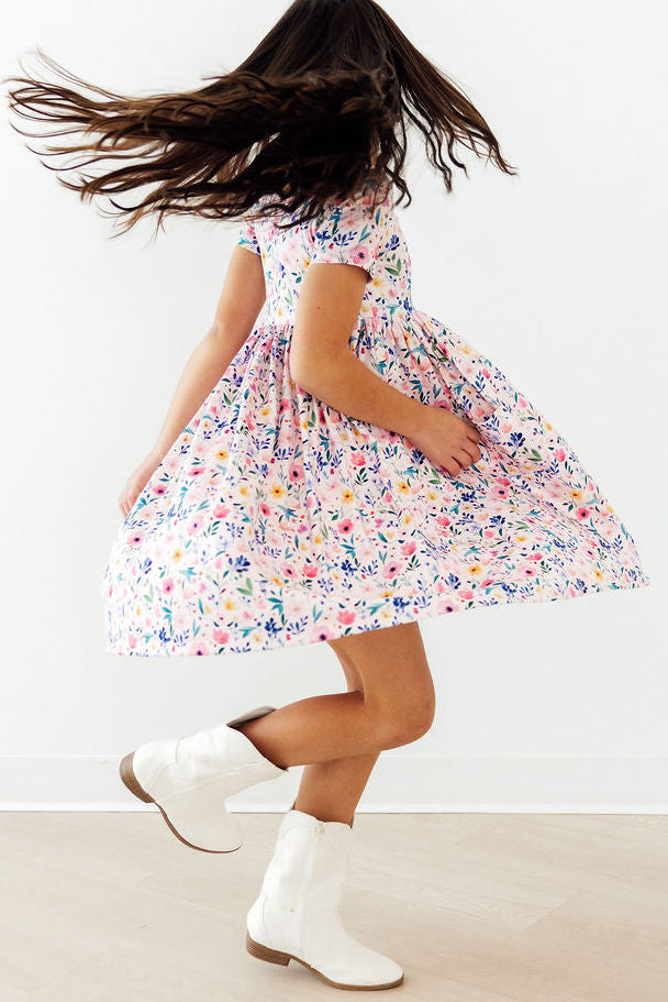 Morning Meadows S/S Pocket Twirl Dress - Image 3
