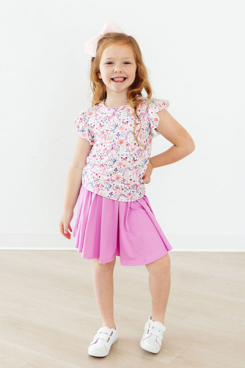 Whimsical Woods S/S Ruffle Tee - Image 4